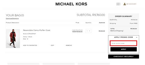 mk promotion code|michael kors promotional code.